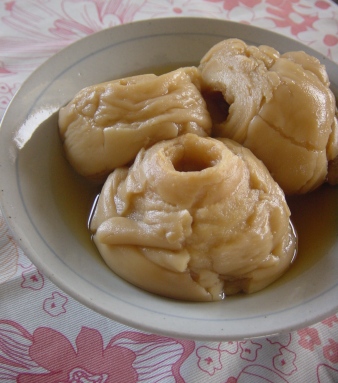 はじ麸の煮物