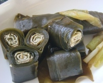 にぎり昆布で豚肉昆布巻